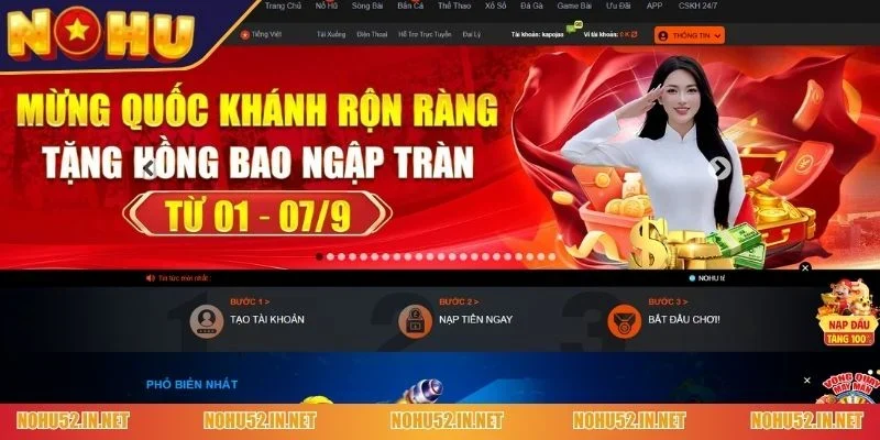 rút tiền NOHU52